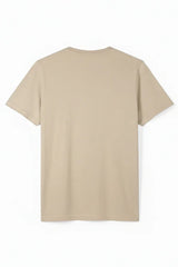 Beige Plain Tee mettwear