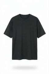 Black Drop Shoulder Tee mettwear