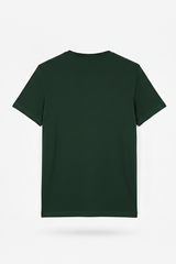 Bottle Green Plain Tee