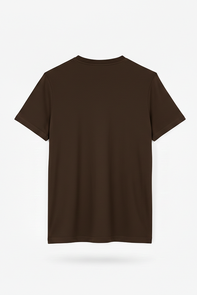 Brown Plain Tee