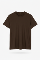 Brown Plain Tee