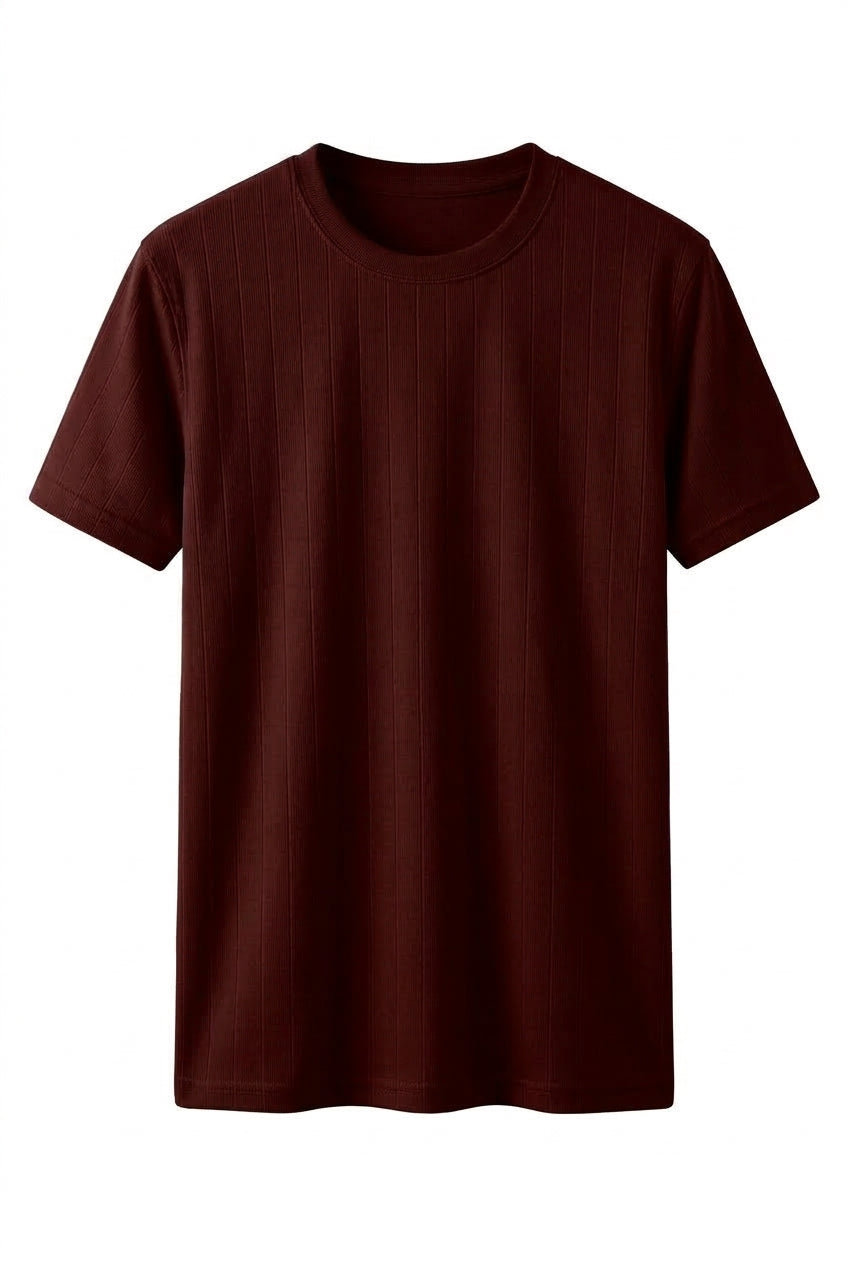 Drop Needle Maroon T-Shirt