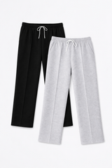Pack of 2 Pleated Baggy Trouser