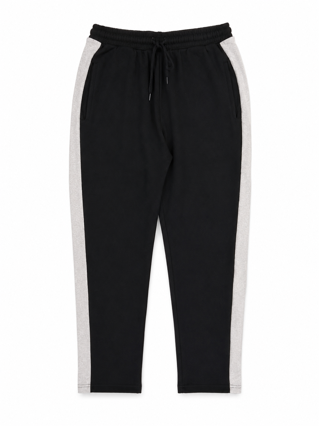 Side Stripe Trouser – Black