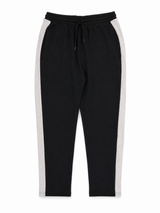 Side Stripe Trouser – Black