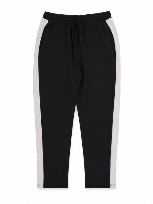 Side Stripe Trouser – Black