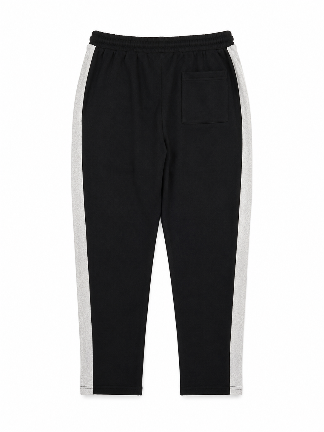 Side Stripe Trouser – Black