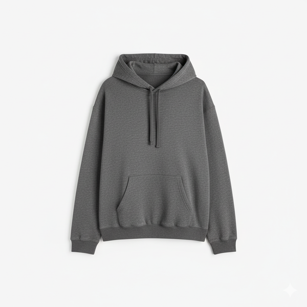 Hoodie-Charcoal Gray
