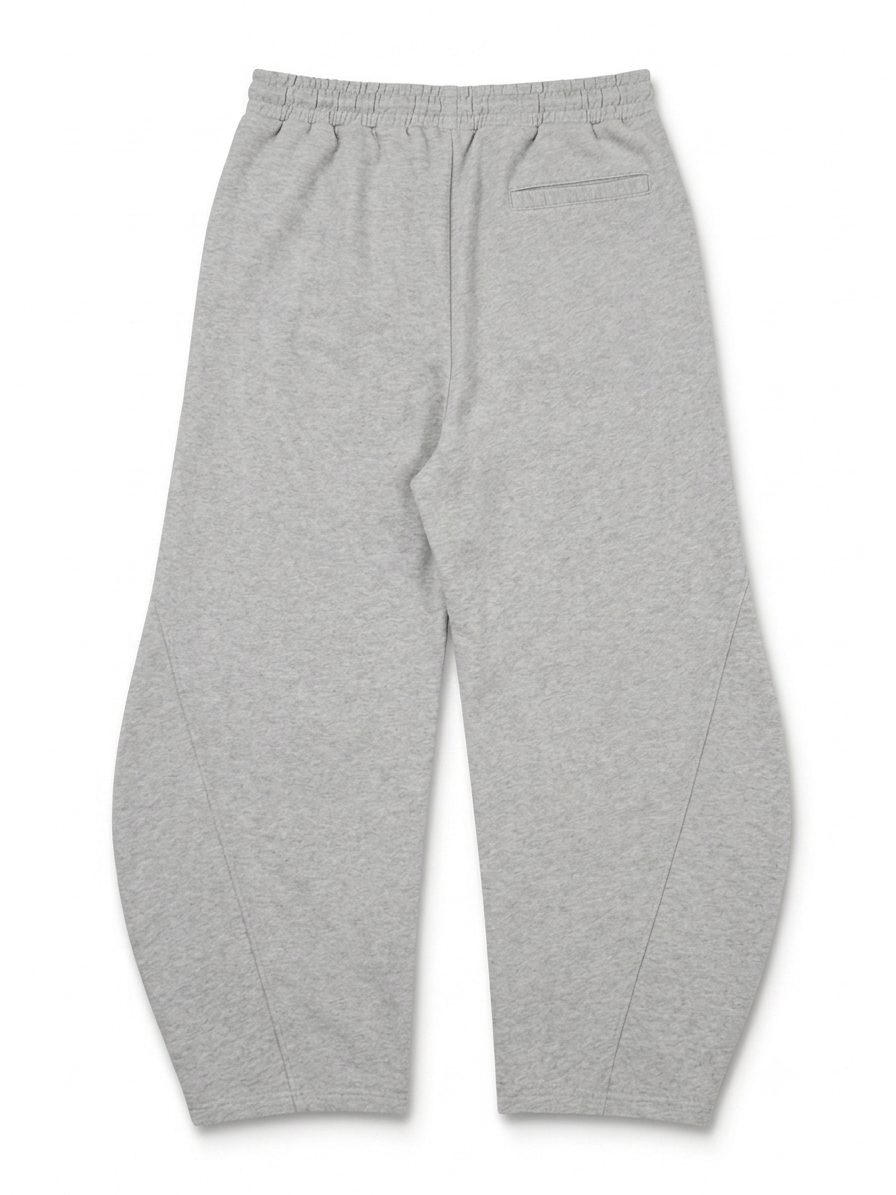 Pack Of 2 Curved Wide Leg Trousers