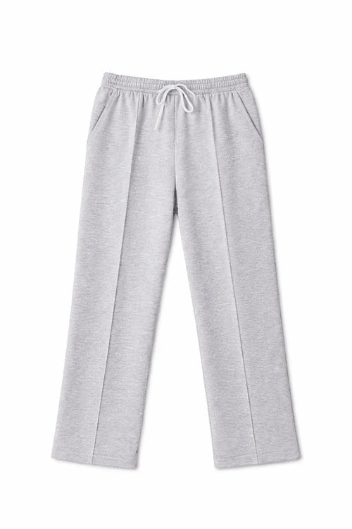 Pleated Baggy Trouser-Hazel Gray mettwear