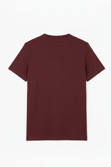 Maroon Plain Tee mettwear