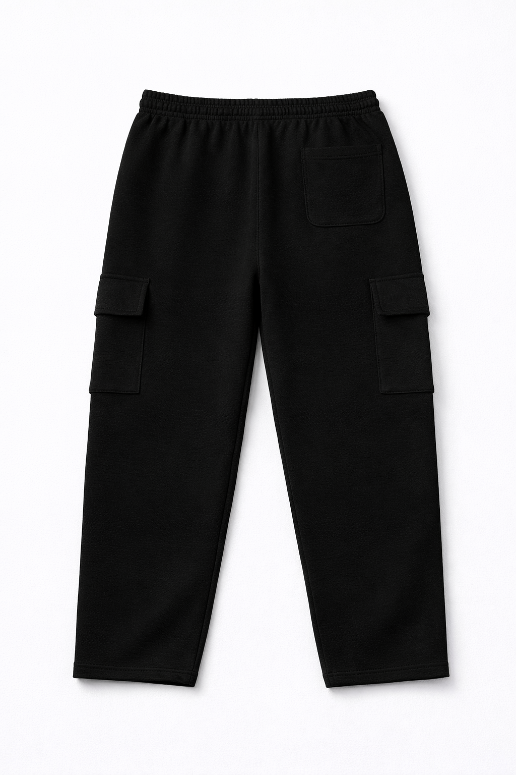 Cargo Baggy Trouser-Black