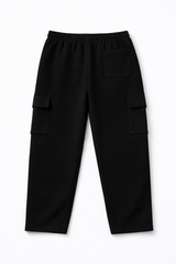 Cargo Baggy Trouser-Black