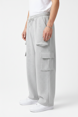 Cargo Baggy Trouser-Hazel Gray