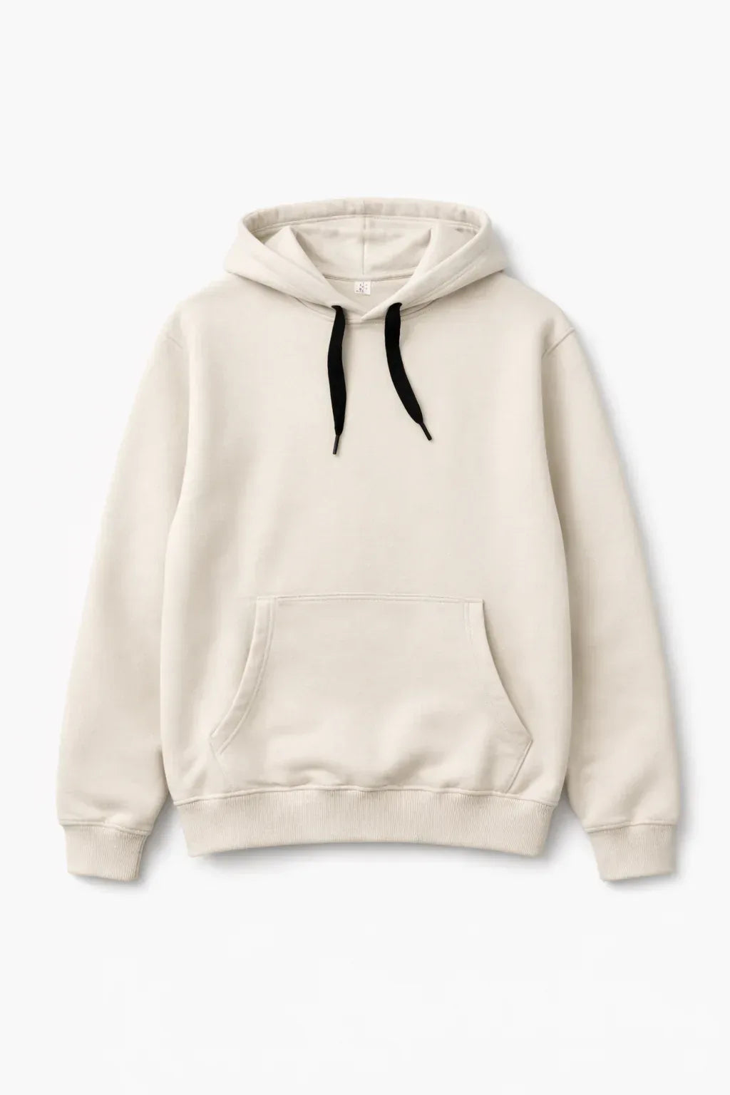 Premium Hoodie & Trouser Set - Cream & Black - mettwear 