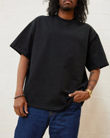 Black Drop Shoulder Tee - mettwear 