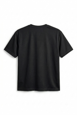 Oversized Mesh T-shirt Black