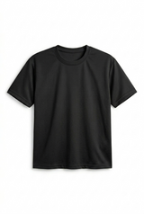 Oversized Mesh T-shirt Black