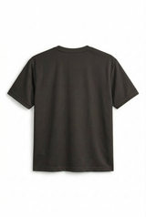 Oversized Mesh T-shirt Charcoal Grey