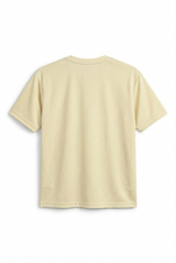 Oversized Mesh T-shirt Cream