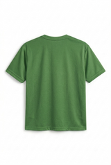 Oversized Mesh T-shirt Forest Green