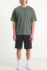 Oversized Mesh T-shirt Grey