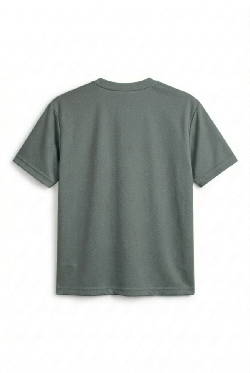 Oversized Mesh T-shirt Grey