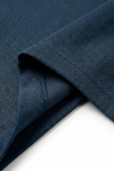 Oversized Mesh T-shirt Navy Blue