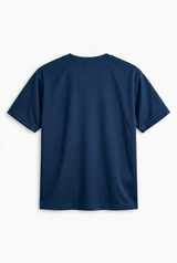 Oversized Mesh T-shirt Navy Blue