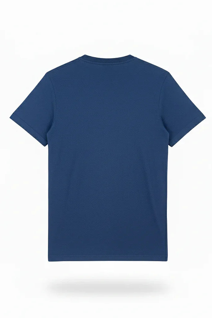 Petroleum Blue Plain Tee mettwear