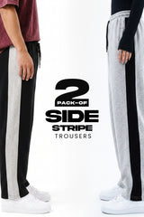Pack of 2 –  Side Stripe Trouser