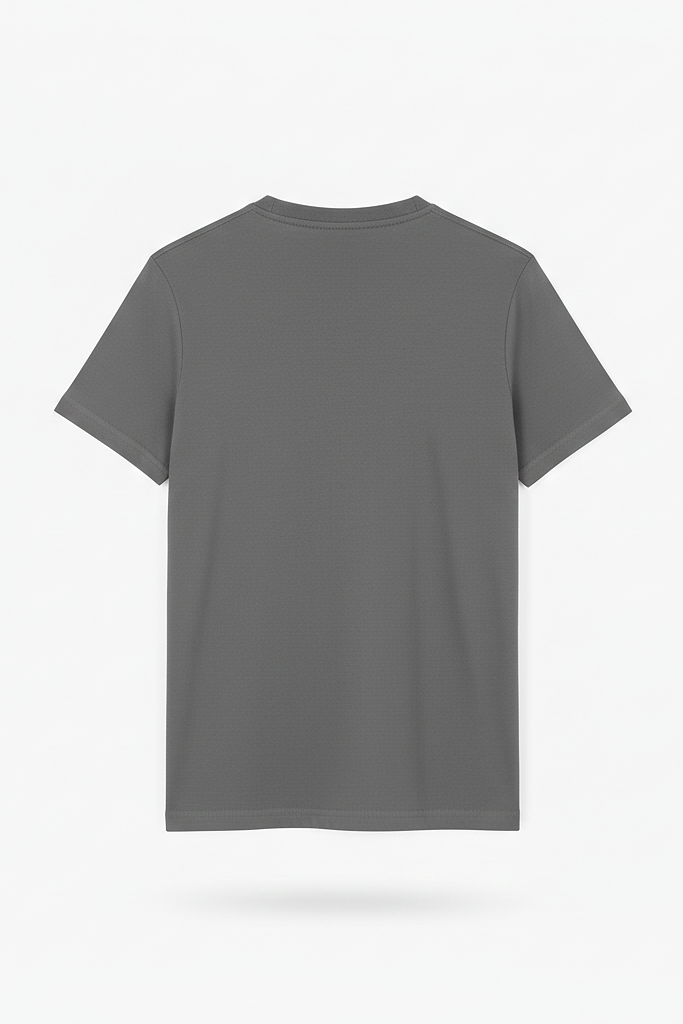 Steel Gray Plain Tee