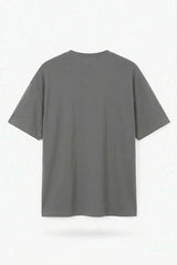 Steel Gray Drop Shoulder Tee mettwear