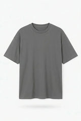 Steel Gray Drop Shoulder Tee mettwear