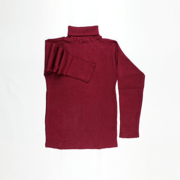 Hi-Neck Maroon