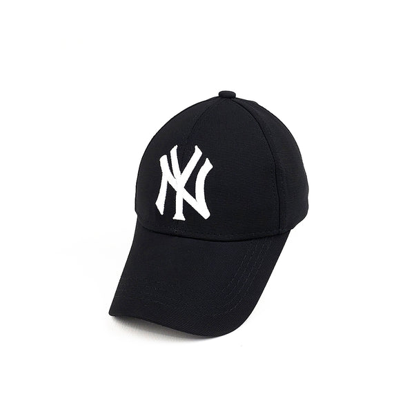 Embroidered Baseball Cap-Black