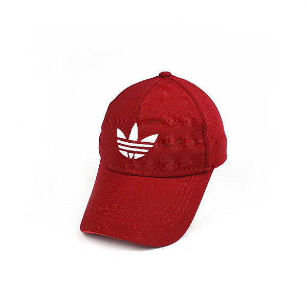 Embroidered Baseball Cap-Red