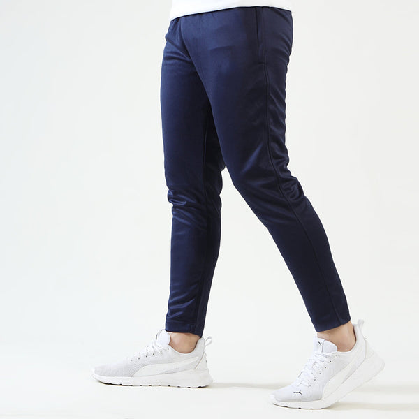 Dry Fit Plain Trouser-Navy Blue