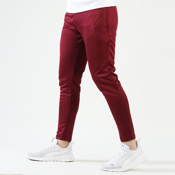 Dry Fit Plain Trouser-Maroon