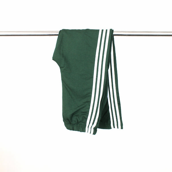 Bottle Green Striped Trouser