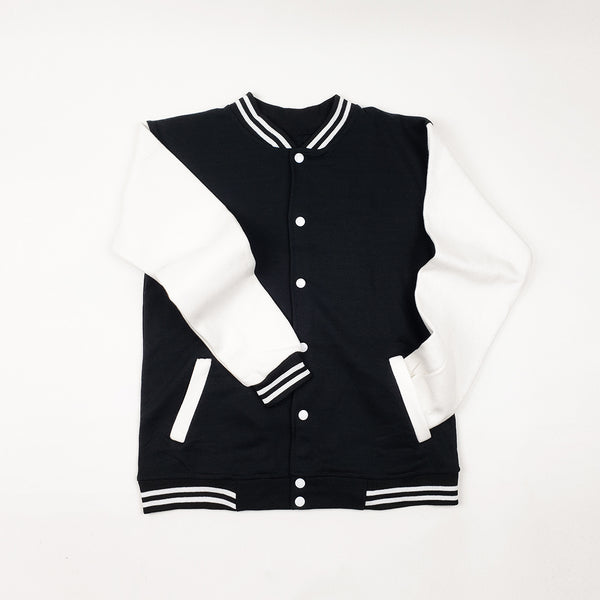 Varsity Jacket-Black