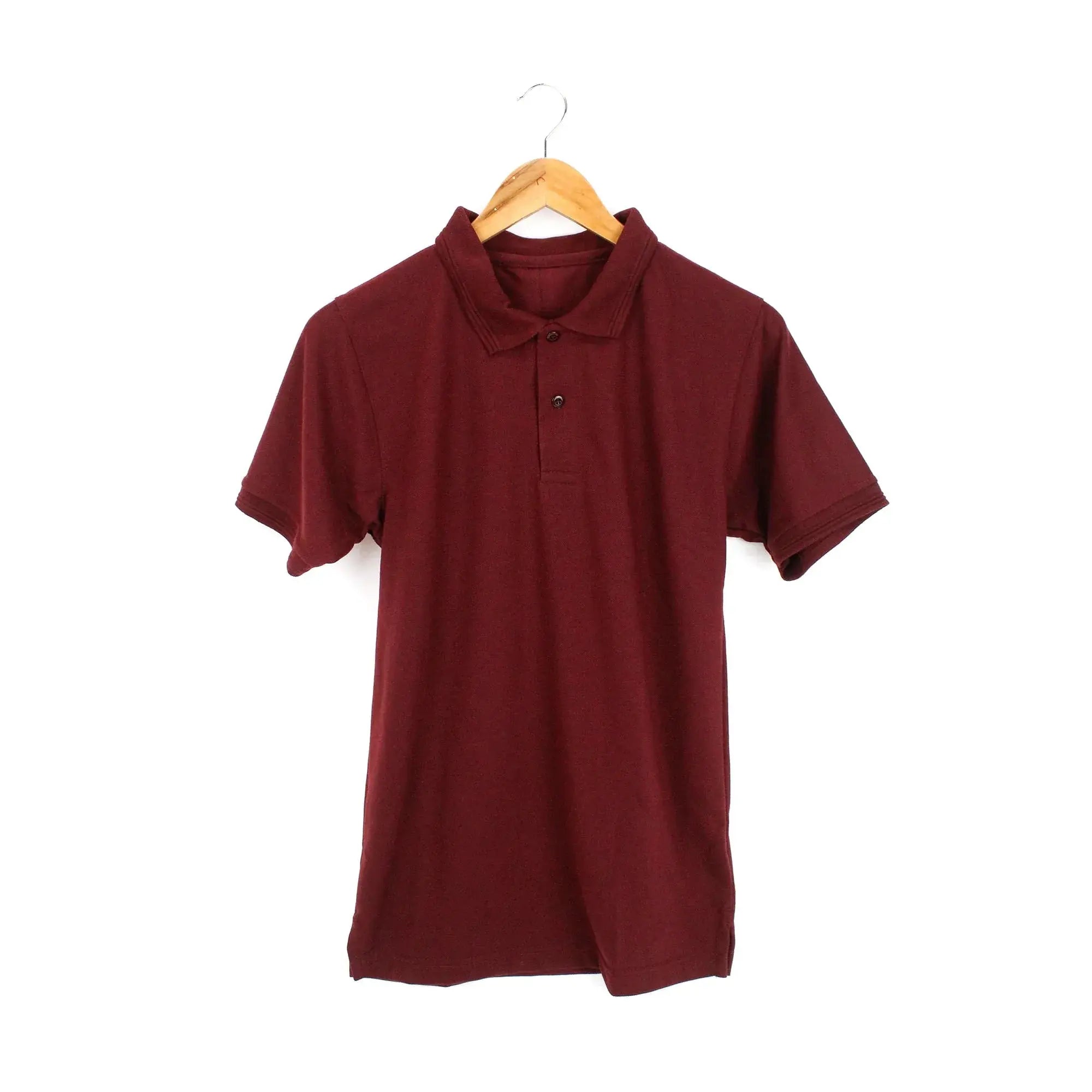 Maroon Polo - mettwear 