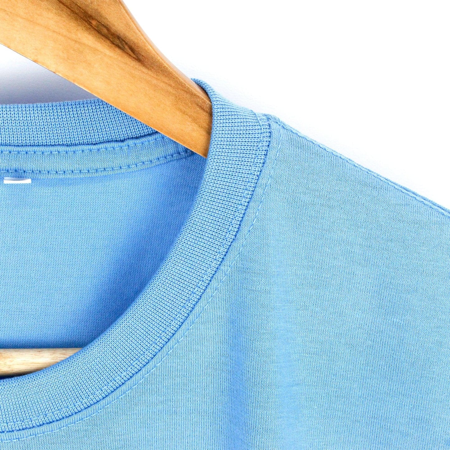 Sky Blue Plain Tee - mettwear 