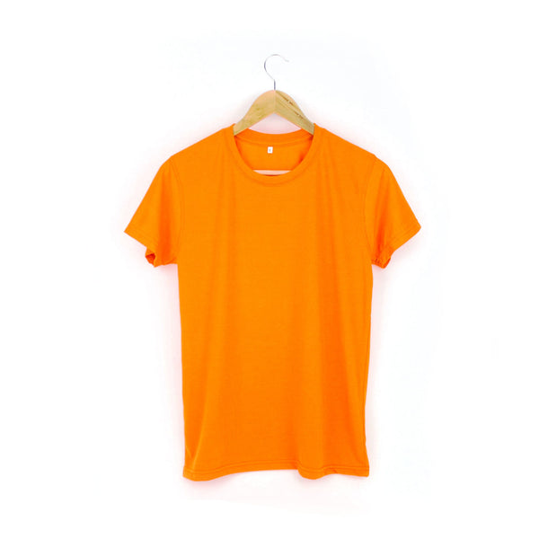 Orange Plain Tee