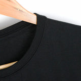 Black Plain Tee - mettwear 