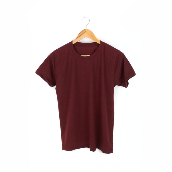 Maroon Plain Tee