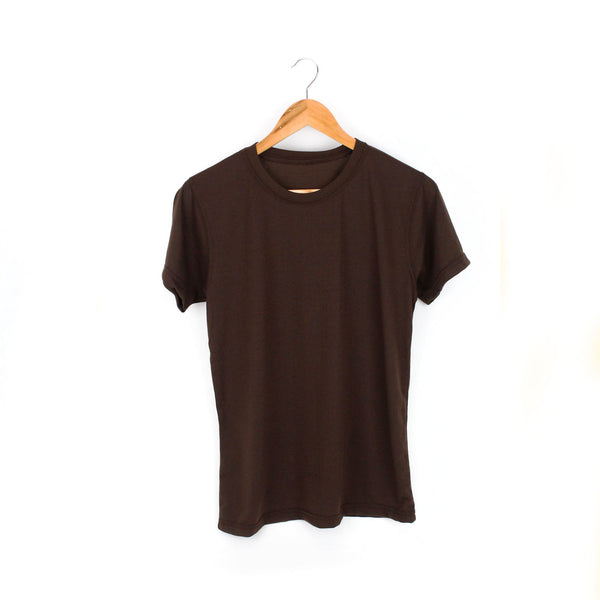 Brown Plain Tee