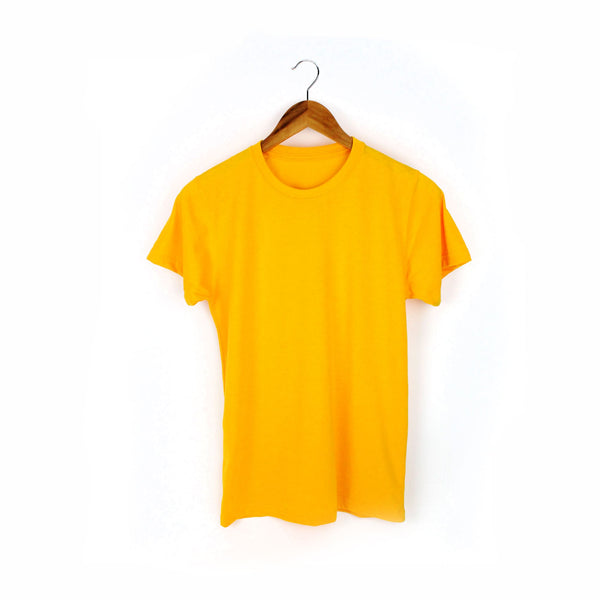 Yellow Plain Tee