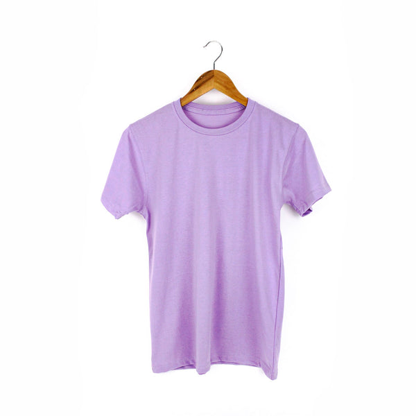 Purple Plain Tee