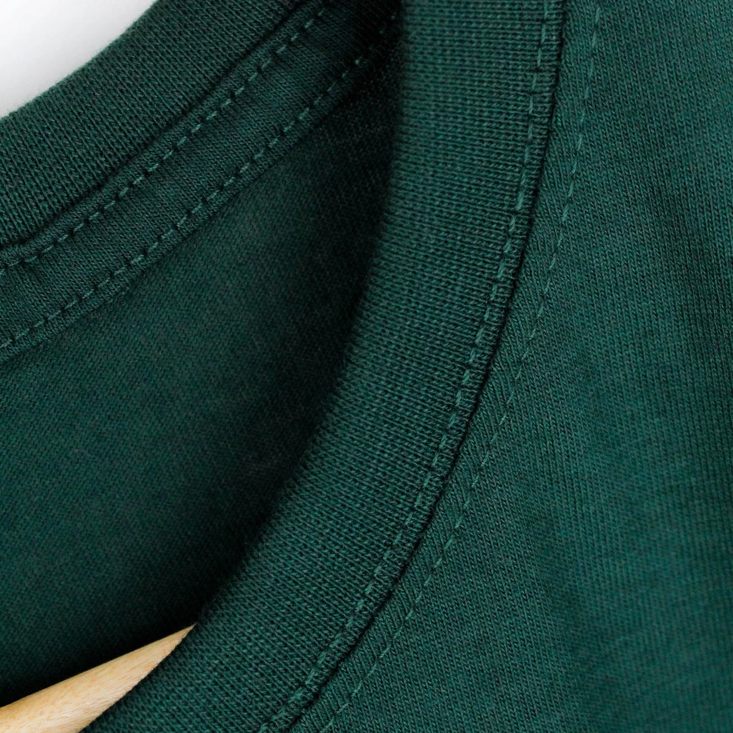 Bottle Green Plain Tee - mettwear 